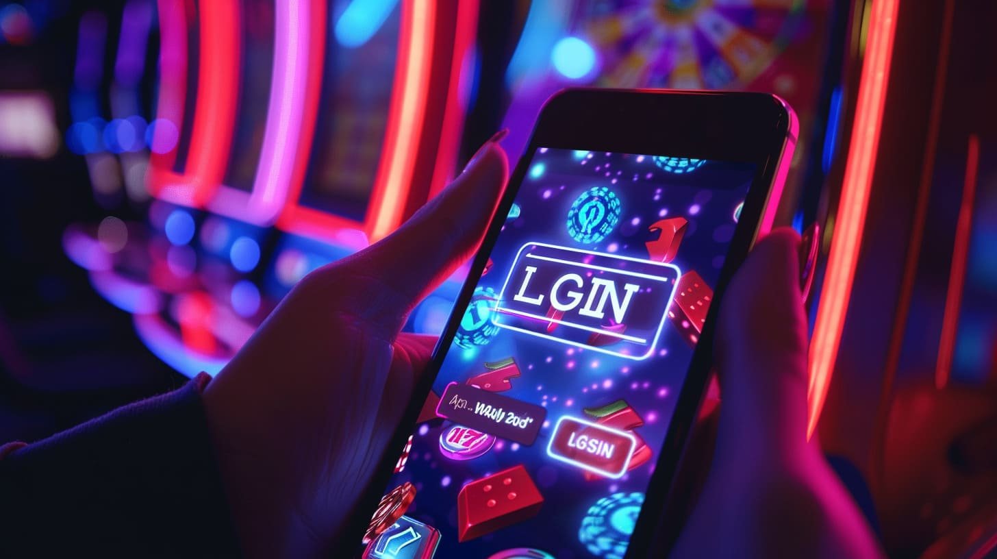 Panel pengaturan taruhan yang ramah mobile Antarmuka kontrol taruhan Wolf Gold dengan tombol-tombol untuk menyesuaikan nilai koin dan putaran otomatis